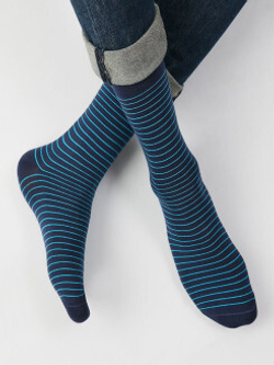 OMSA STYLE 501 носки мужские в полоску
