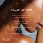 Advanced Clinicals, Collagen, лосьон для восстановления кожи, без отдушек, 59 мл (2 жидк. унц.)