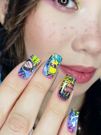 Пластина для стемпинга Enigmanic Stamping №029