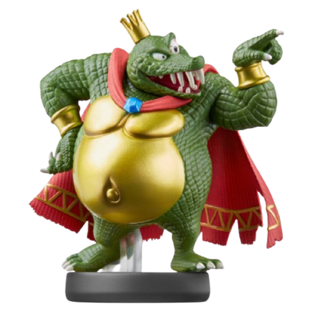 Фигурка Amiibo - Кинг К.Руль King K.Rool Super Smash Bros Коллекция