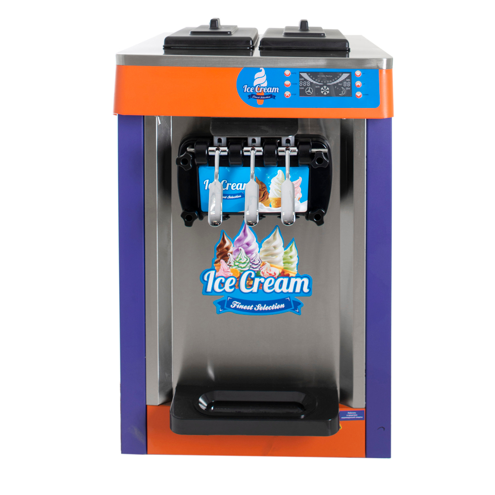 Фризер мягкого мороженого MQ-L18T Foodatlas Eco (оранжевый)