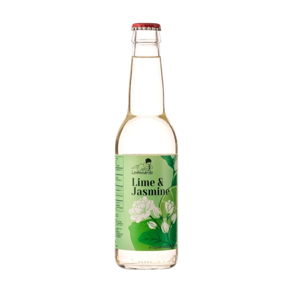 Лимонад Лайм и жасмин Lemonardo, 330 мл