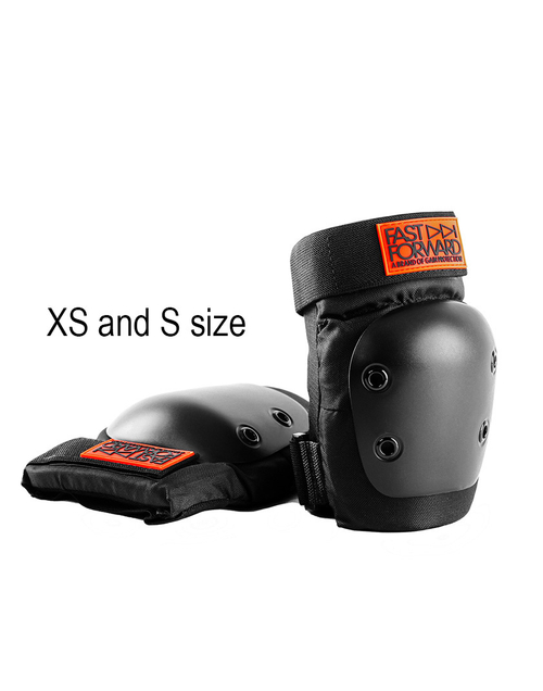Защита на колени KNEE PADS set with new FFWD logo FAST FORWARD ROOKIE PRO S(26-32см) черная GAIN NEW