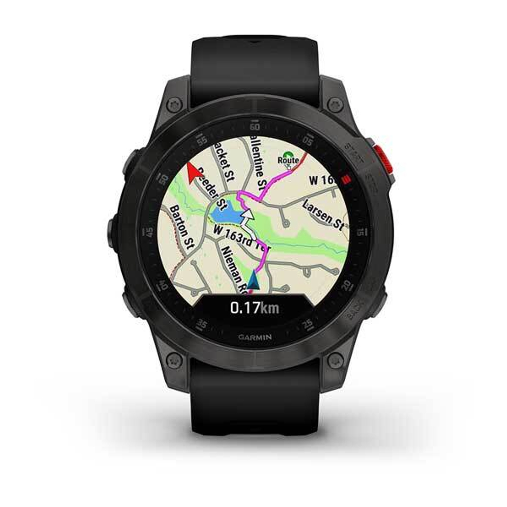 Смарт-часы GARMIN EPIX (Gen 2) Sapphire титановый черный DLC, 010-02582-11