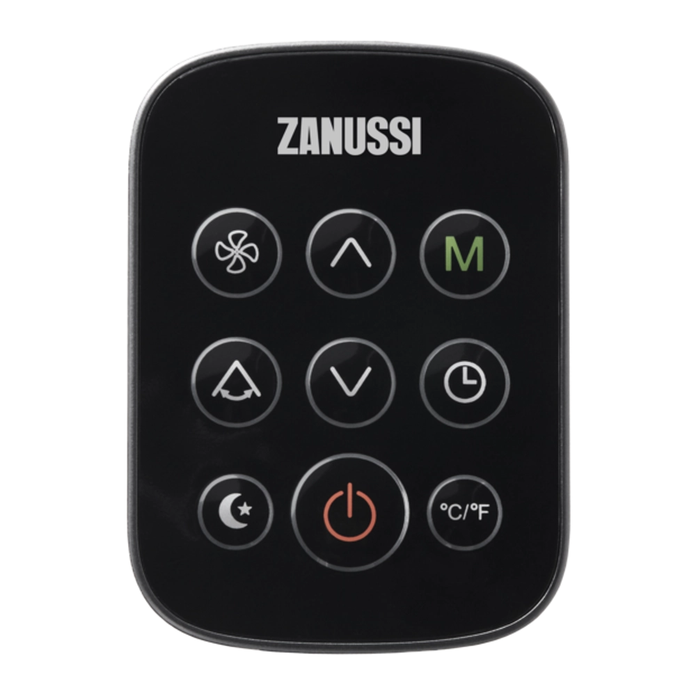 Мобильный кондиционер Zanussi ZACM-09 MSH/N1 Black