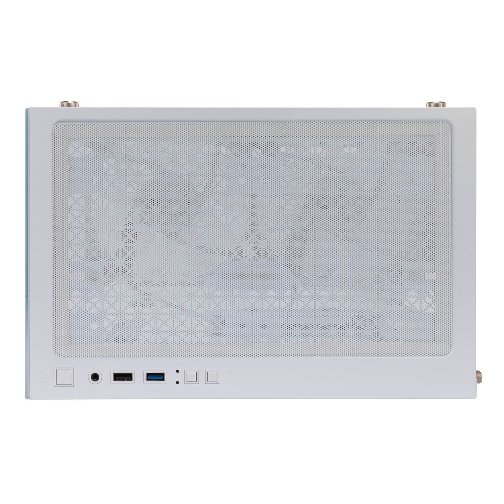 Корпус для компьютера 1STPLAYER MIKU Mi2 White / mATX / 3x120mm LED fans / Mi2-WH-3F1-W