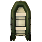Лодка ПВХ Polar Bird Чирок PB-280ТМ Teal со стеклокомпозитной сланью Зелёная
