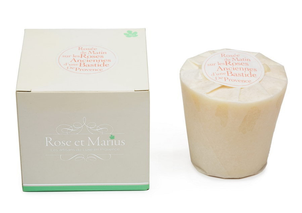 Ароматическая свеча Rose et Marius Кэрри ле Руэ винная роза Франция
