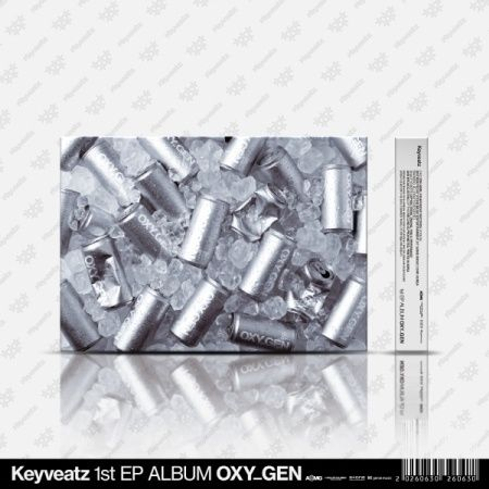 (ПРЕДЗАКАЗ) Альбом KEYVEATZ - OXY_GEN 1st EP Album