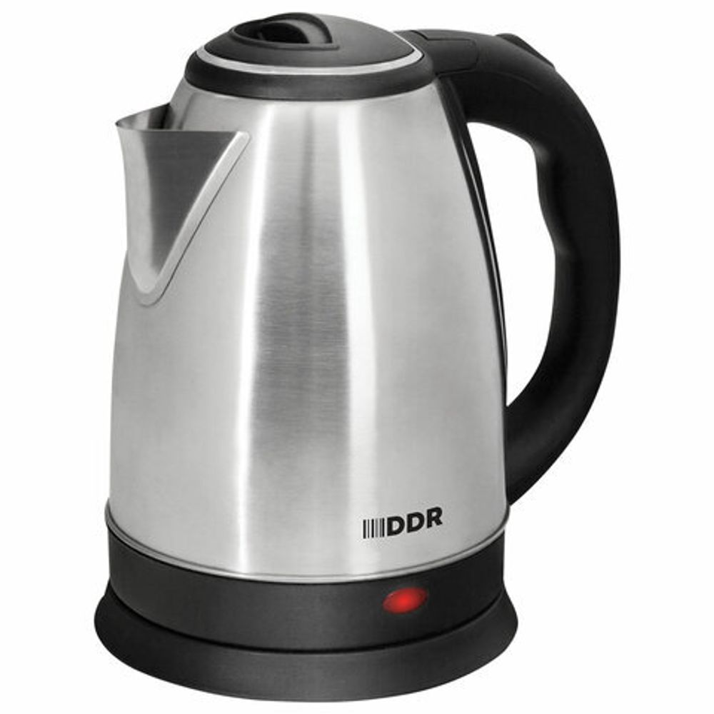 Чайник 1,8 литра, 1500 Вт, ЛУЧШАЯ ЦЕНА, закрытый элемент, нержавеющая сталь, DDR DKT-188, 456982