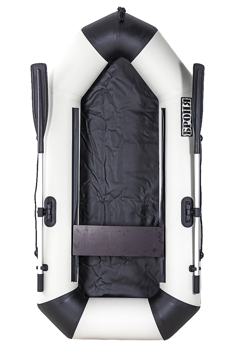 Броня-220 белый-черный (лодка ПВХ с усилением)