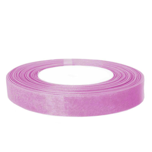Лента органза сиреневый 1,2 см ДБ