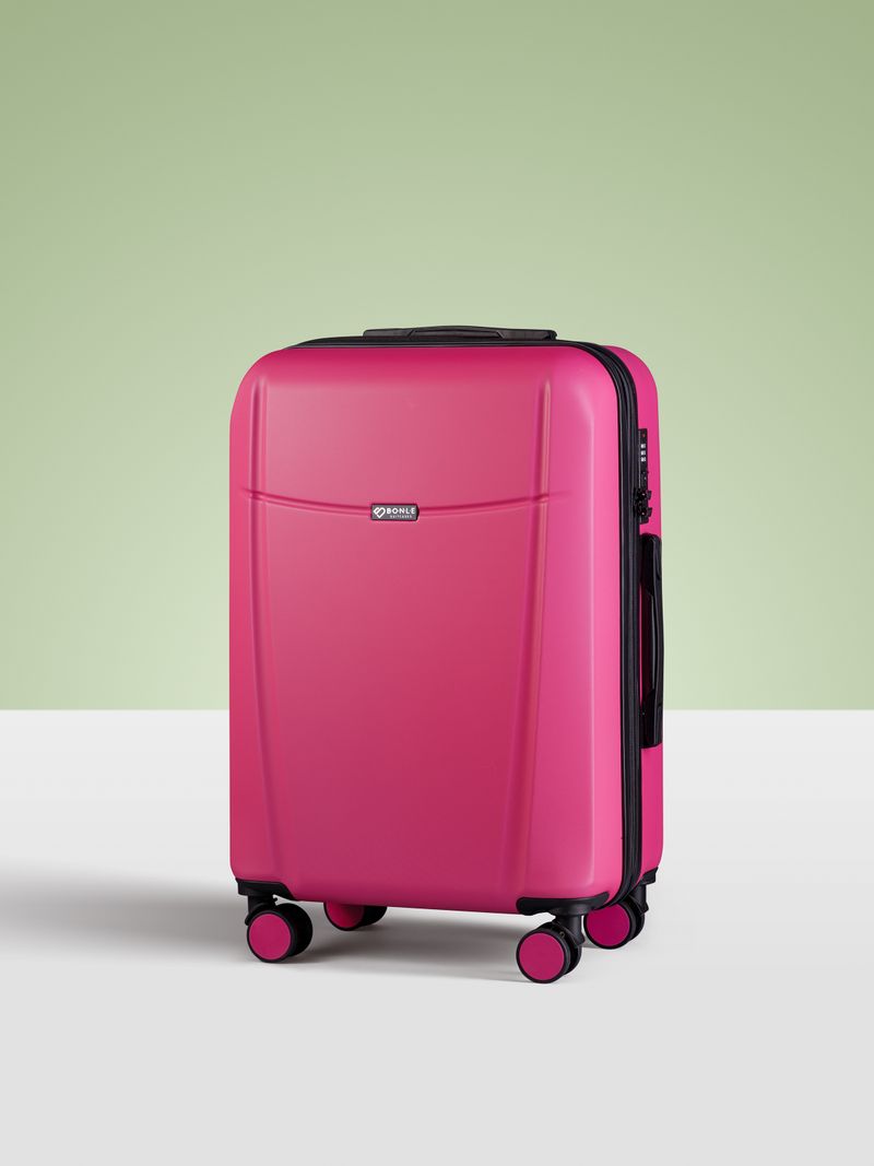 Чемодан Bonle размер М Розовый