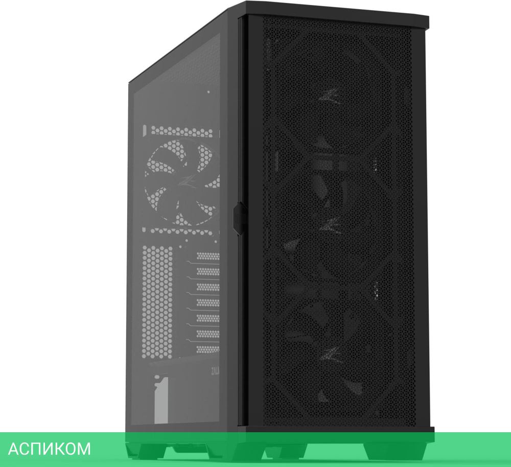 Корпус Zalman Z10 ATX без БП черный