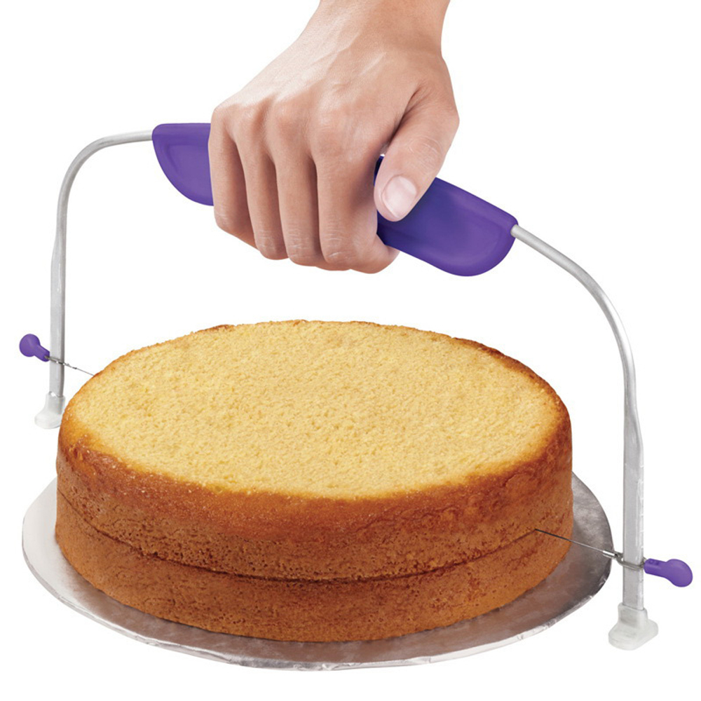 Струна для нарезки бисквита усиленная с ручкой 34 х 17 см