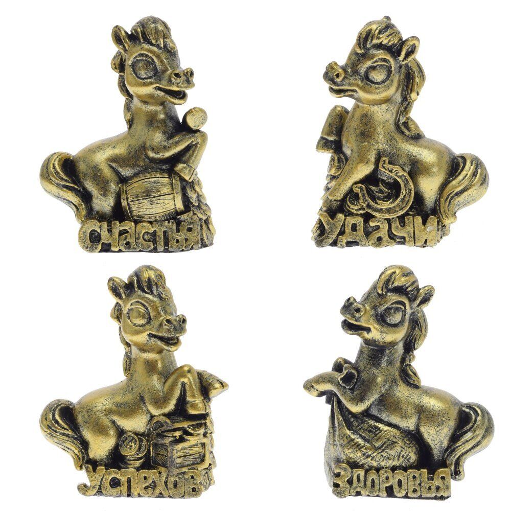 GAEM Копилка "Лошадь", L7 W5 H10 см, 4в.