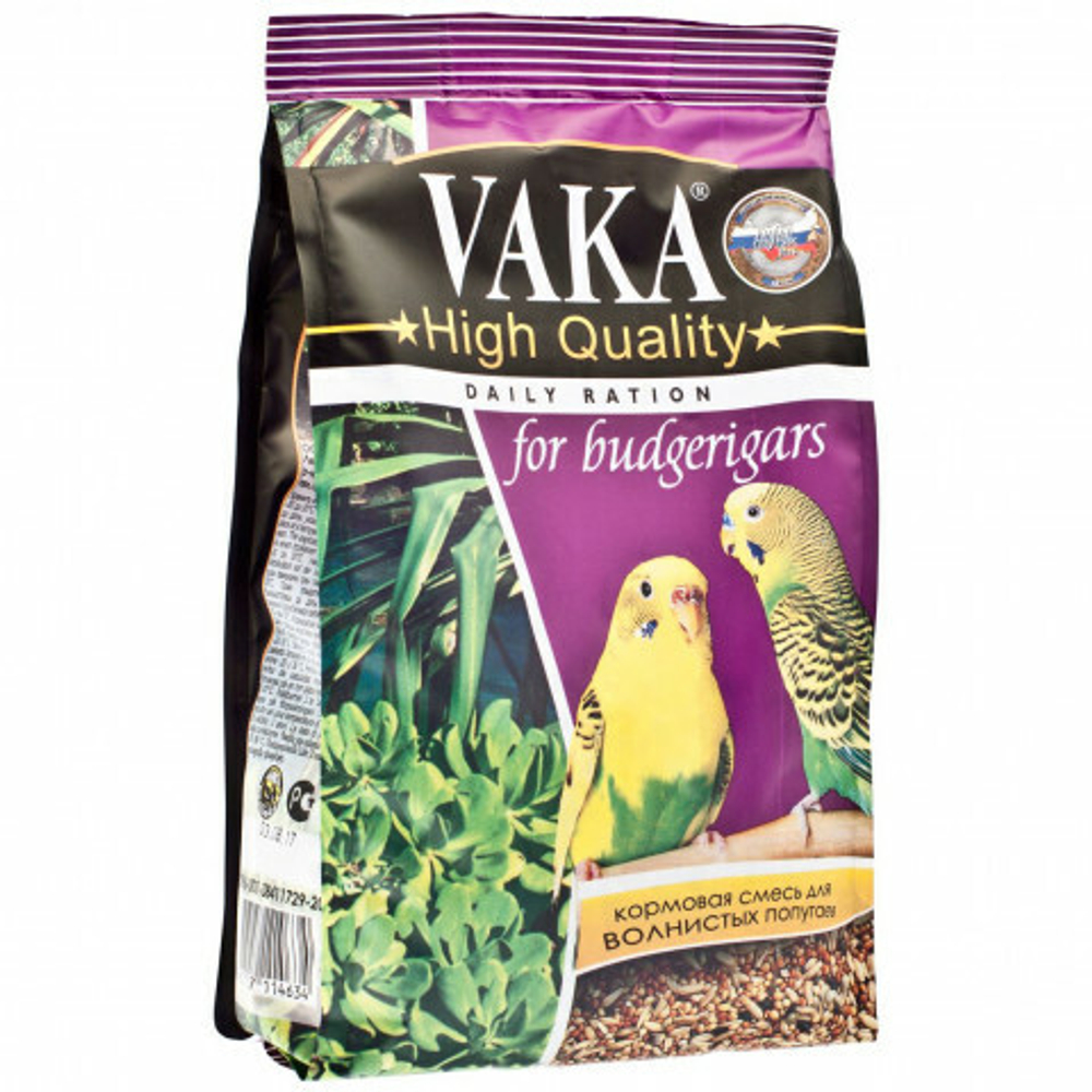 Вака High Quality корм  д/волн. попугаев  500г.