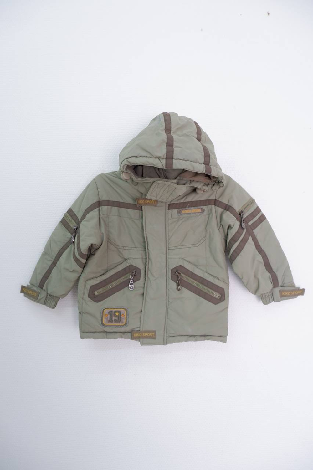 Куртка Kiko цвета хаки демисезонная на 2 года