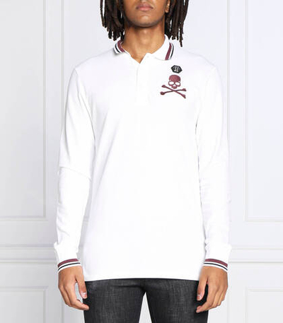 поло Philipp Plein - белый(MTK6000 PTE003N)