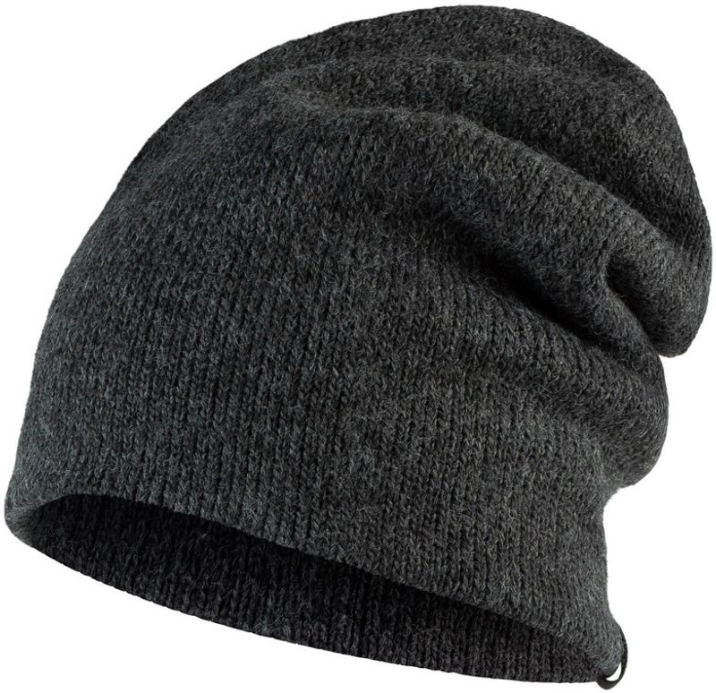 Вязаная шапка Buff Hat Knitted Jarn Graphite Фото 1