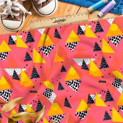 Ткань премиум сатин абстрактные хореографии времени