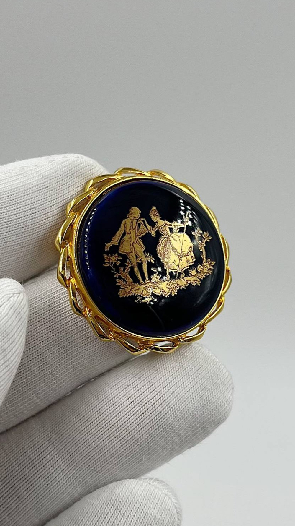 Брошь Limoges