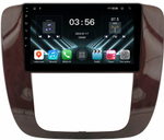 Магнитола для Chevrolet Tahoe 2006-2014 (рамка под дерево) - FarCar DX1174M монитор 9" IPS на Android 13, 4+64Гб, CarPlay