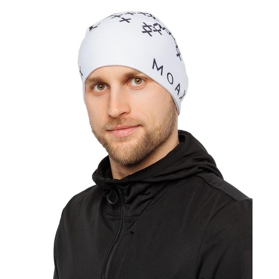 Шапка MOAX Race белый принт фото 4