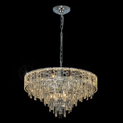 Citilux SAGRADA CL317261 Люстра хрустальная подвесная Хром