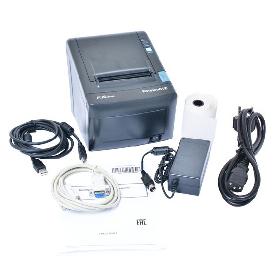 Фискальный регистратор ККТ &quot;РИТЕЙЛ-01ФМ&quot; (У) COM/USB/LAN (черный) без ФН