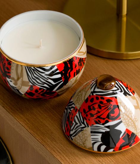 Lion Dominator Egg, свеча Africa collection, Ladenac Milano