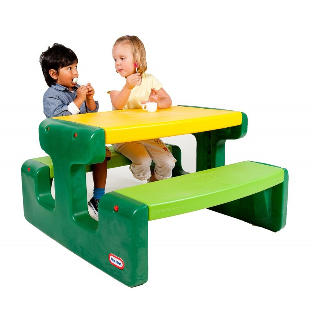 Little Tikes - Большой зеленый стол для пикника 466A / артикул   466A  / GTIN 00000000