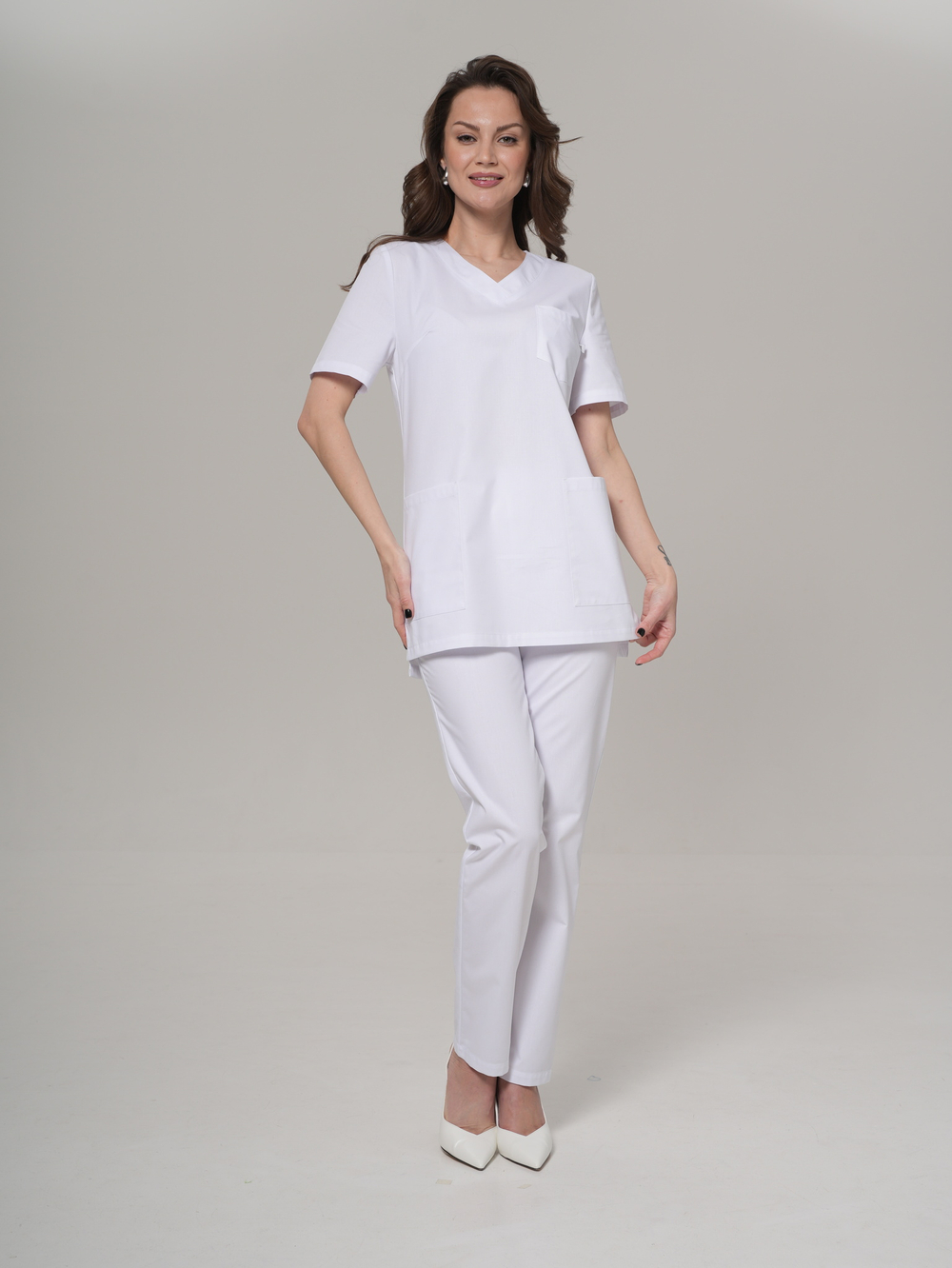 Блуза медицинская женская | Бл-370/5 панацея рич