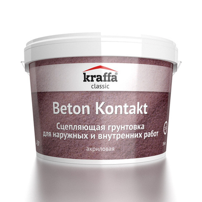 Beton Kontakt - сцепляющая акриловая грунтовка