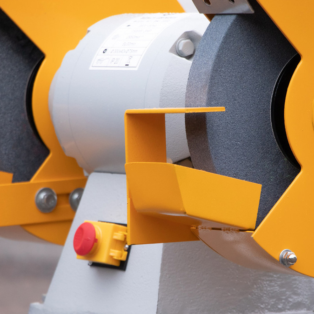 VISPROM BKL-3000, двухдисковый шлифовальный станок с пылесосом