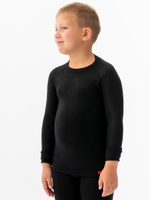 Футболка детская термо унисекс черный