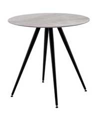 Ники круглый столешница керамика Italian light grey 800