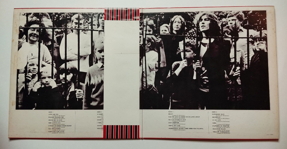 Винтажная виниловая пластинка LP The Beatles 1962 1966 (Japan 1973) (Obi)