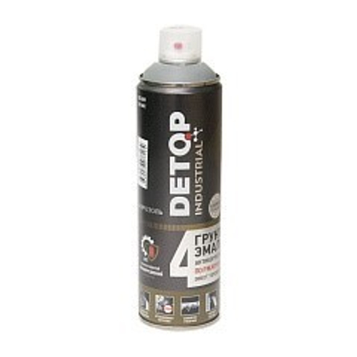 Грунт-эмаль по ржавчине  3 в 1  Серый №7005 650 мл (аэрозоль) (DETOP)