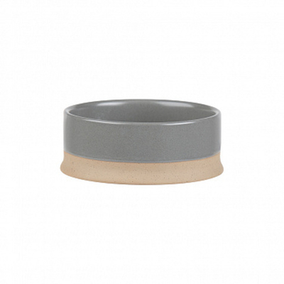 SCRUFFS Миска керамическая для собак и кошек "Scandi", серая, 14х14х5см, 400мл (Великобритания)