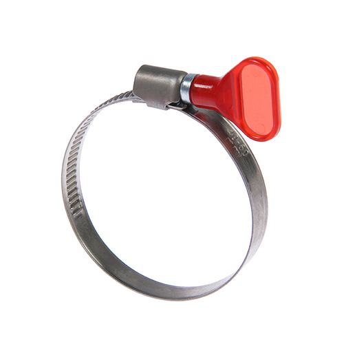 Хомут червячный 40-60 мм бабочка