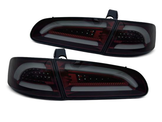 Задние фонари Seat Ibiza 3 smoke red led bar