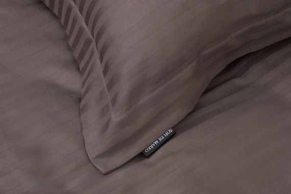 Моне (кофе) страйп сатин 7Е