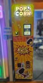 Вендинговый автомат для продажи попкорна