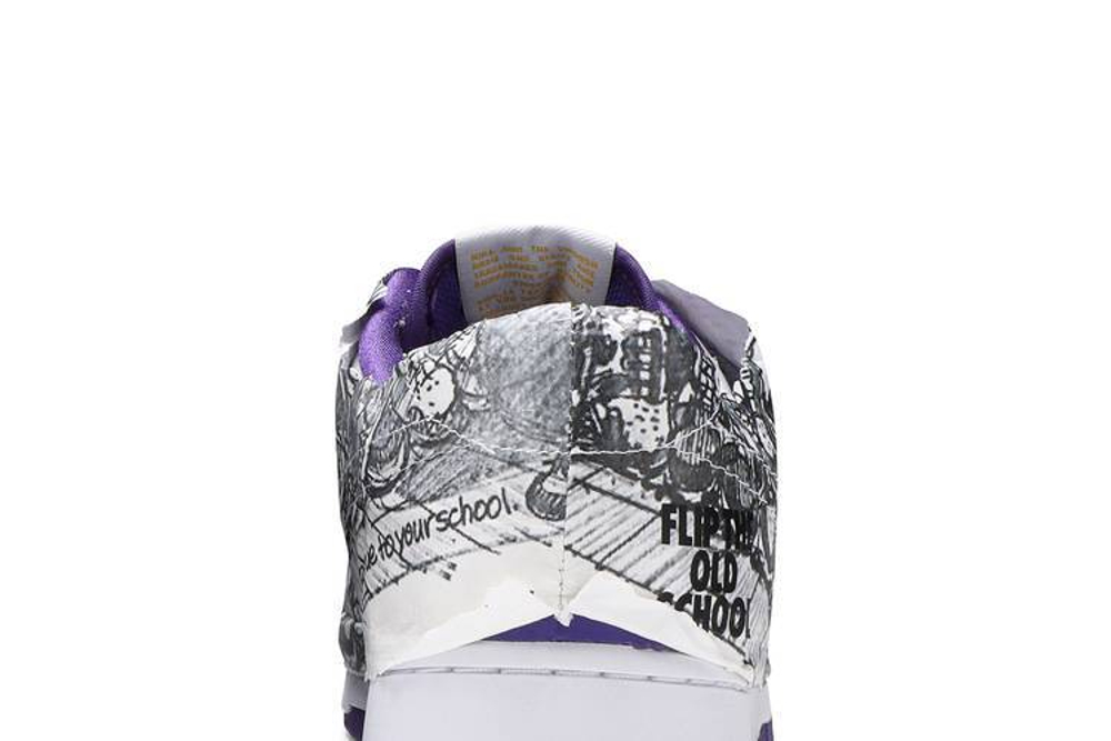 Кроссовки Nike Dunk Low "Flip The Old School" (Женская размерная сетка)