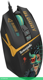 Мышь A4Tech Bloody W63 Max Renegade черный/рисунок