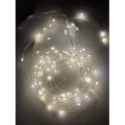 ENIN -10NW ЭРА Гирлянда LED Нить 10 м теплый свет 220V