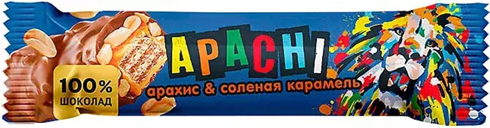 Батончик Apachi, арахис/соленая карамель, Яшкино, 40 гр