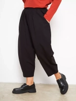 Штаны бананы оверсайз широкие черный