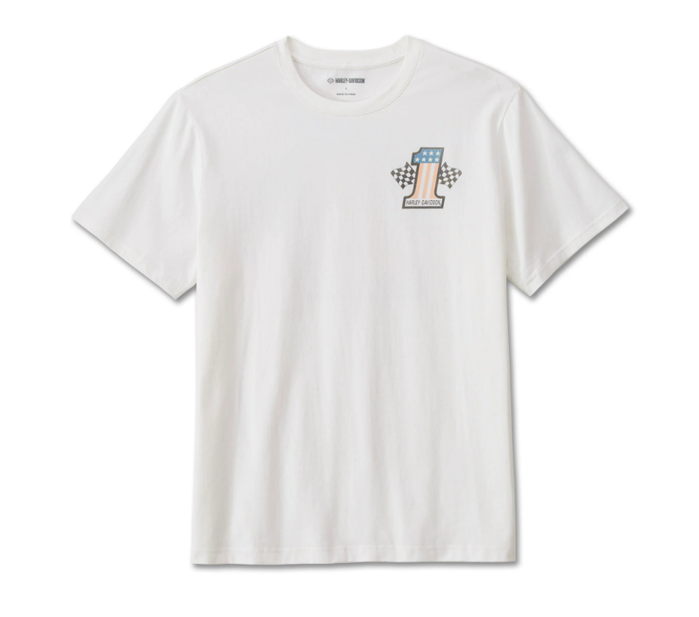 Футболка #1 Racing Harley-Davidson